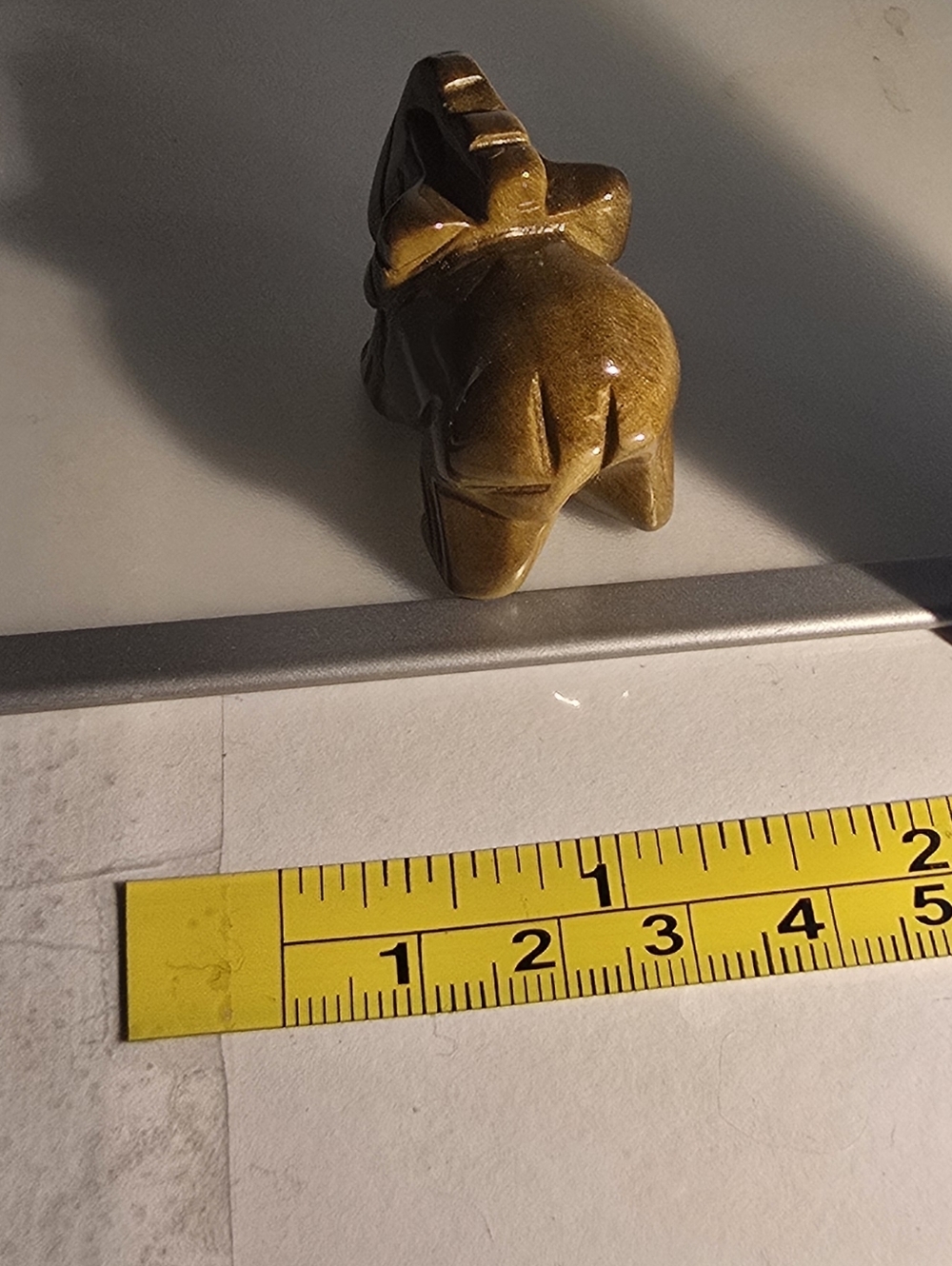 Tiger Eye Elephant Crystal Gemstone - Picture 2 of 5